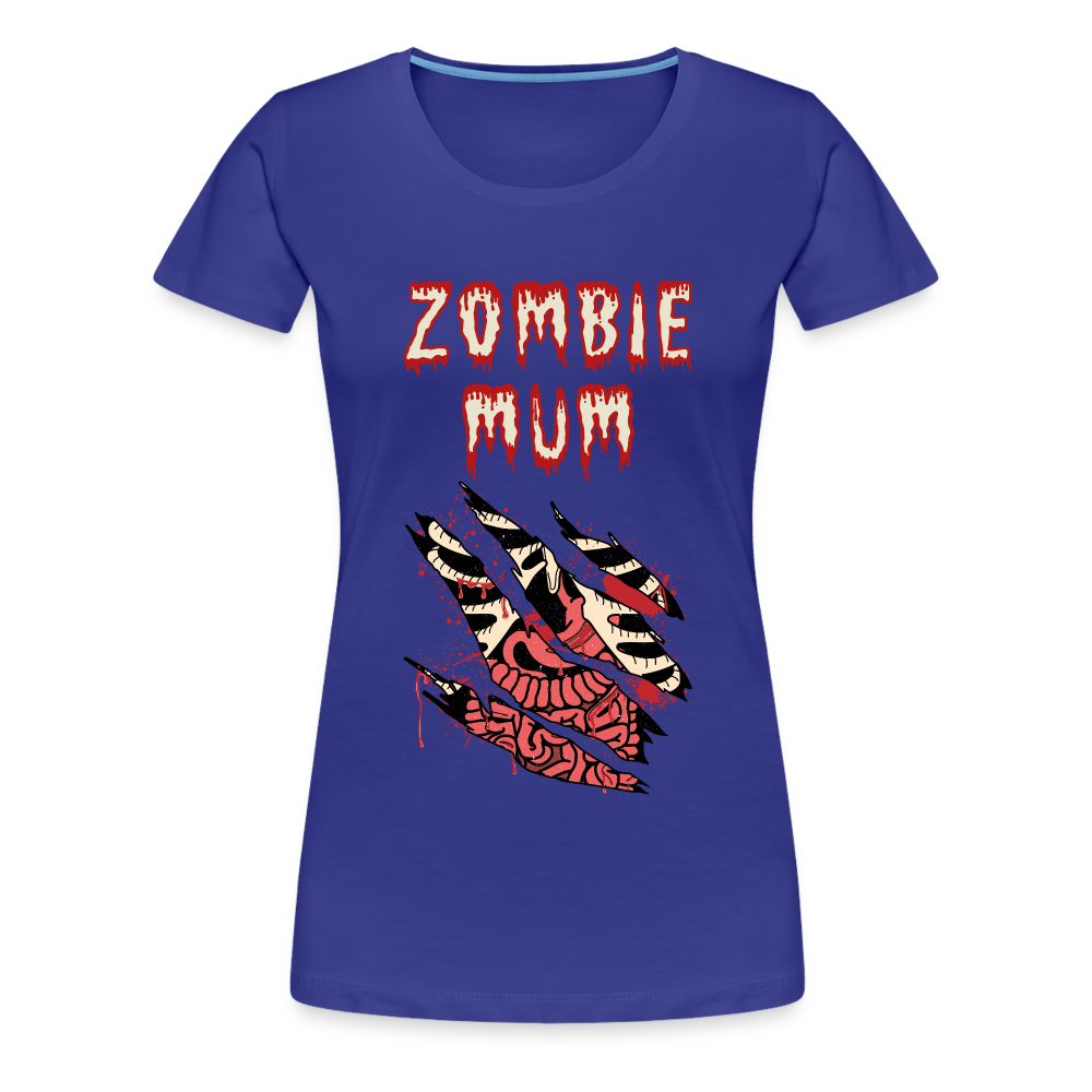 Zombie mum - royal blue