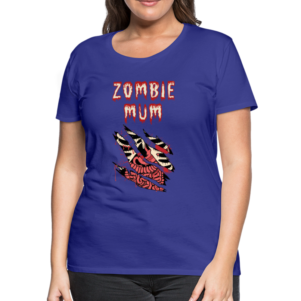 Zombie mum - royal blue