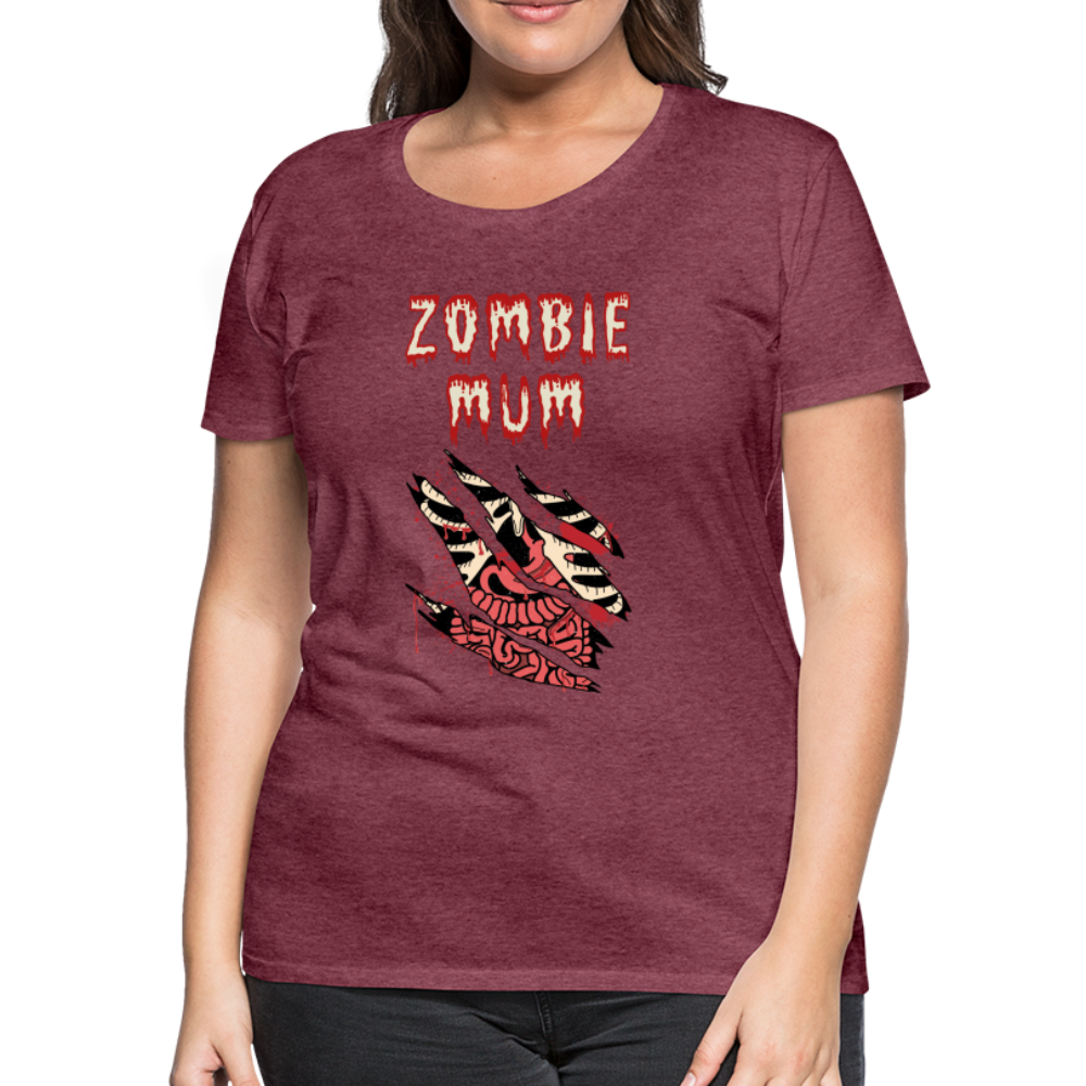 Zombie mum - heather burgundy