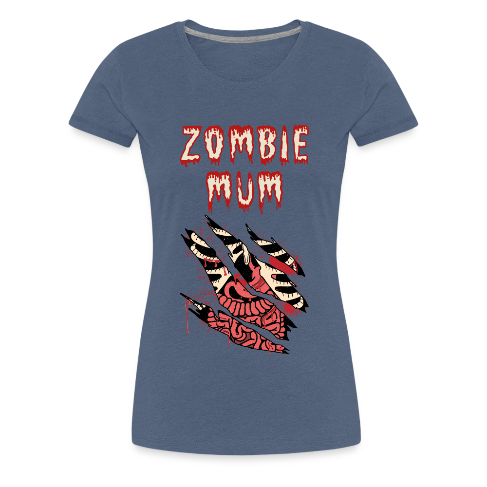 Zombie mum - heather blue