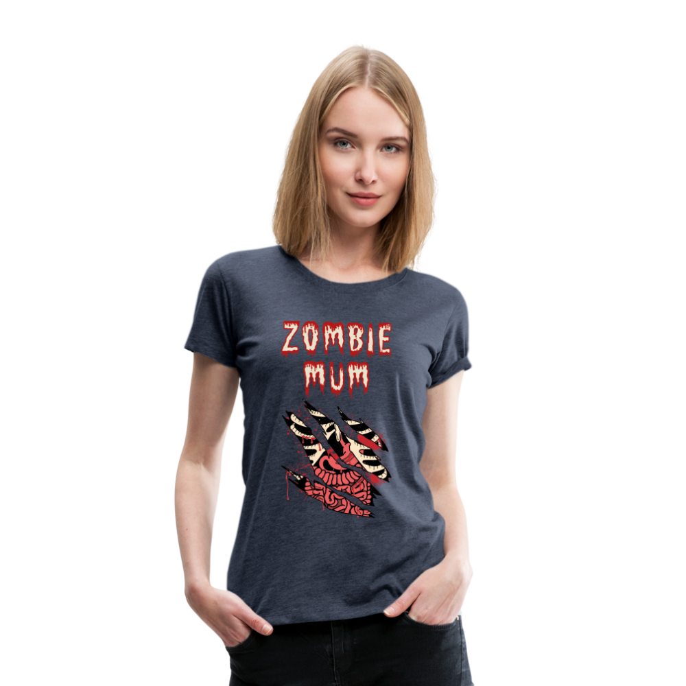 Zombie mum - heather blue