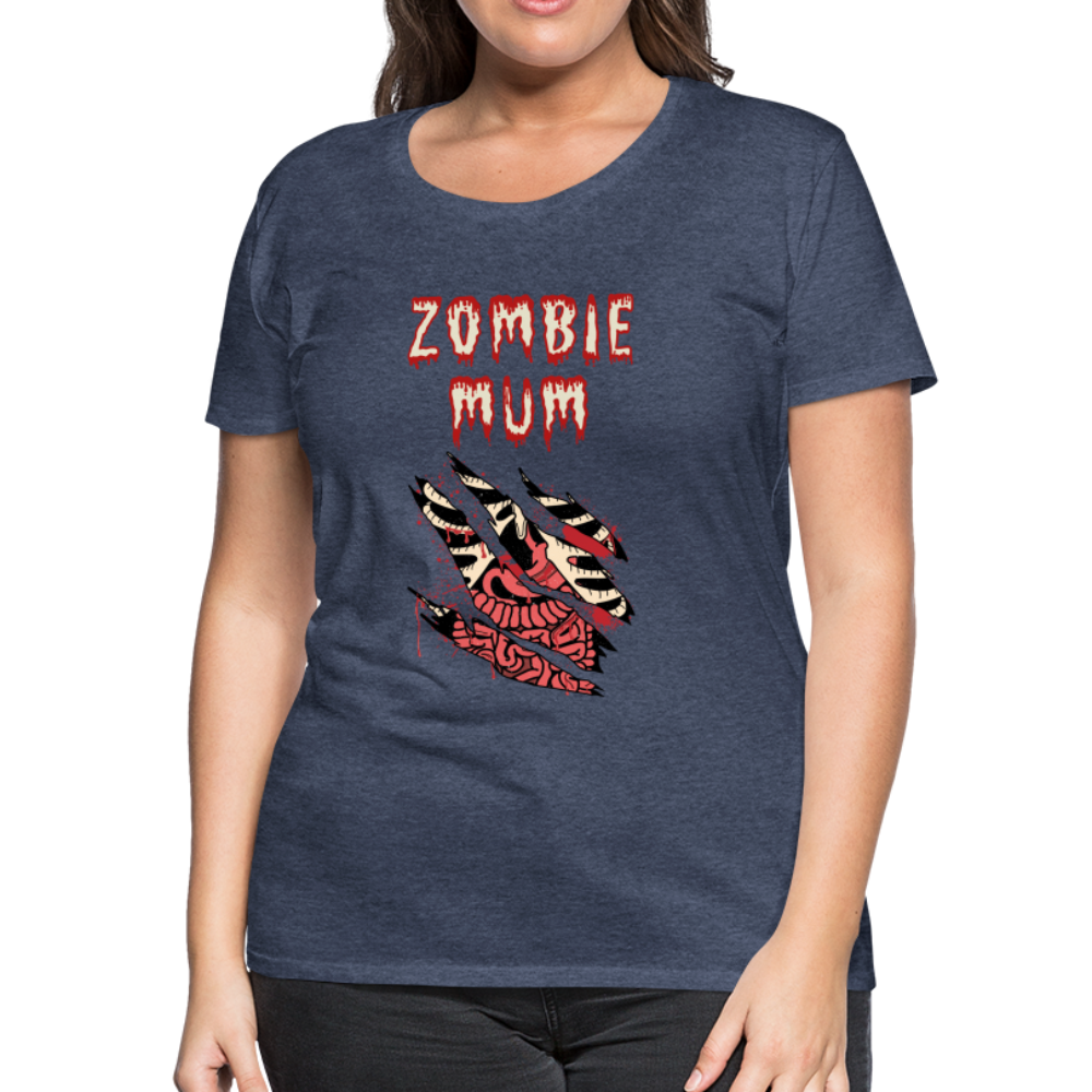 Zombie mum - heather blue