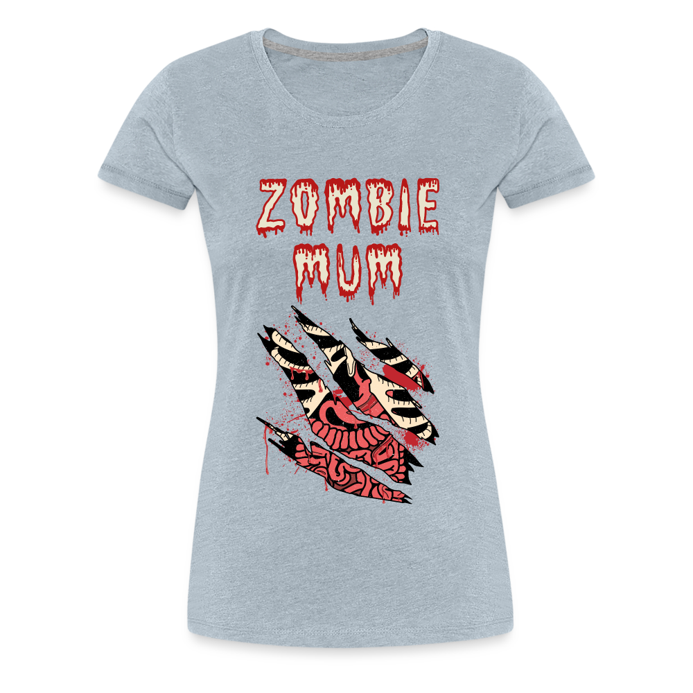 Zombie mum - heather ice blue