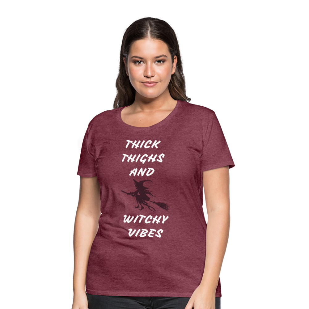 Women’s Premium T-Shirt - heather burgundy