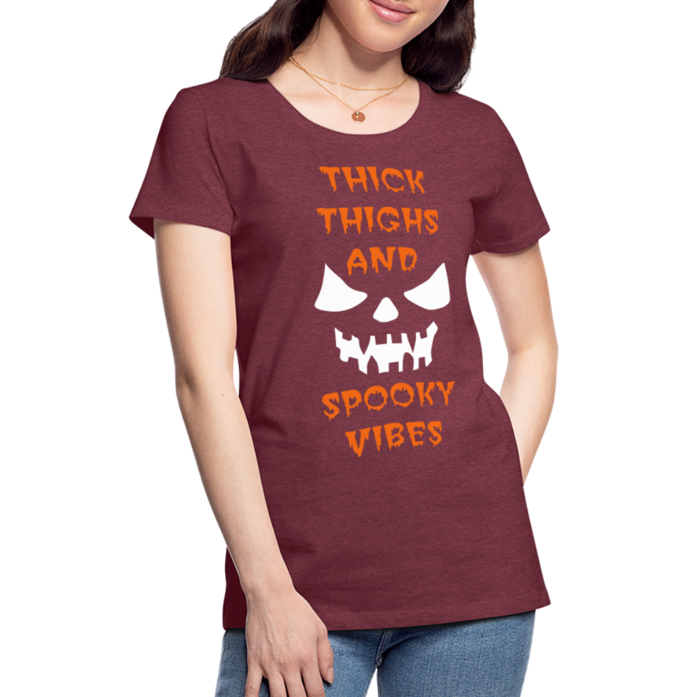 Women’s Premium T-Shirt - heather burgundy