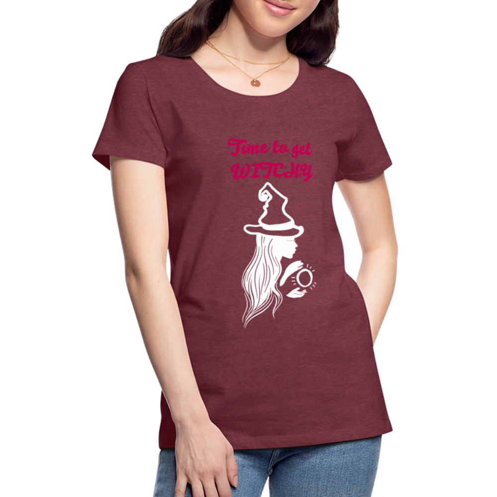 Women’s Premium T-Shirt - heather burgundy