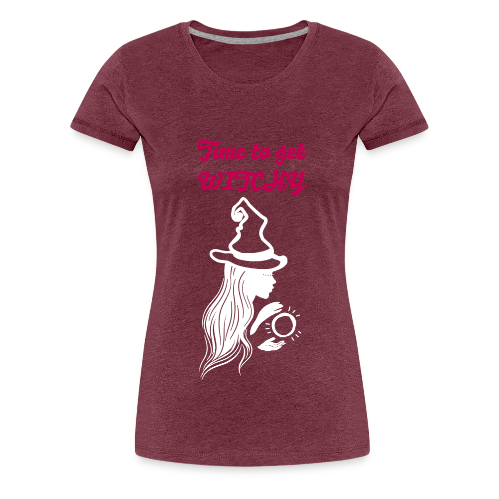 Women’s Premium T-Shirt - heather burgundy