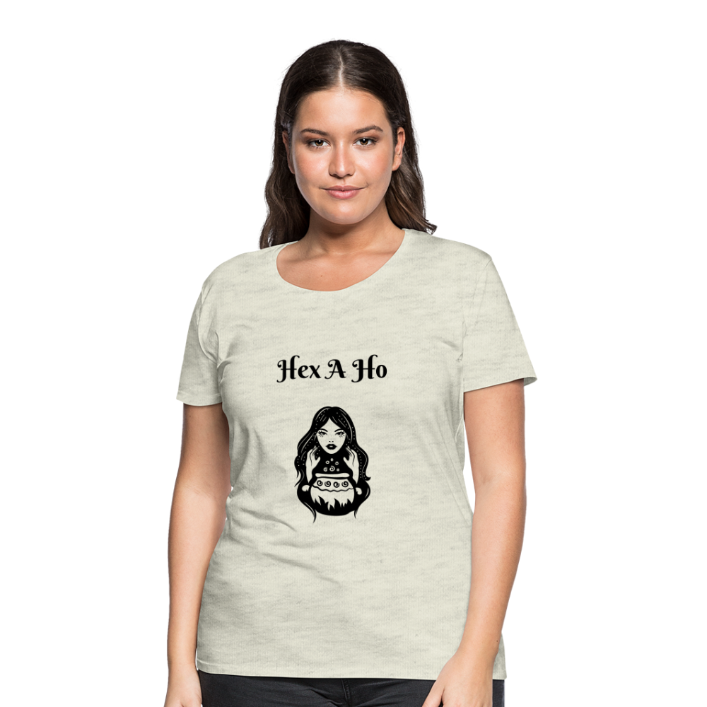 Women’s Premium T-Shirt - heather oatmeal