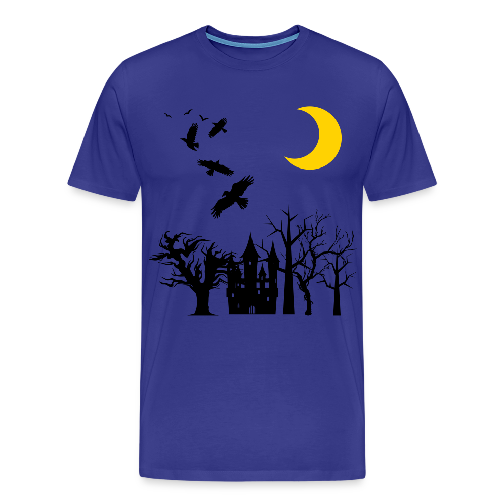 Halloween night - royal blue