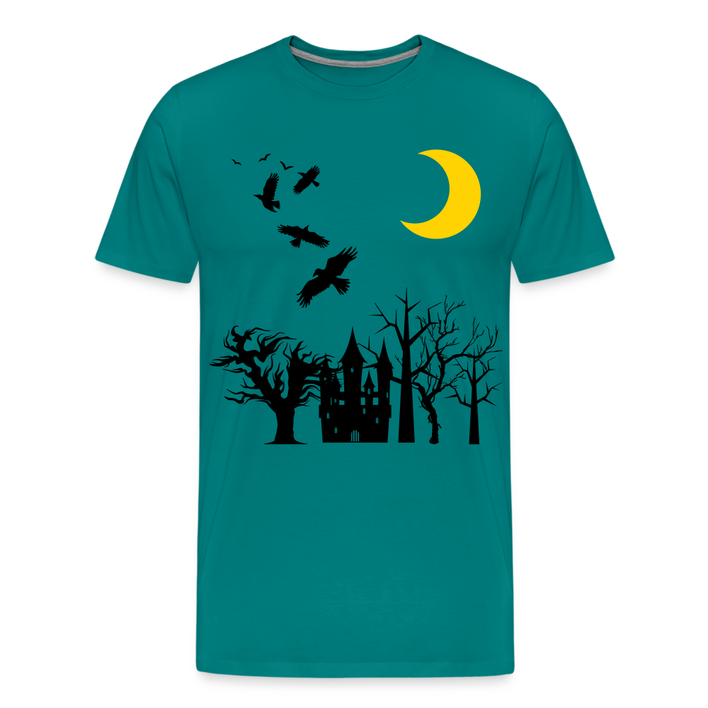 Halloween night - teal