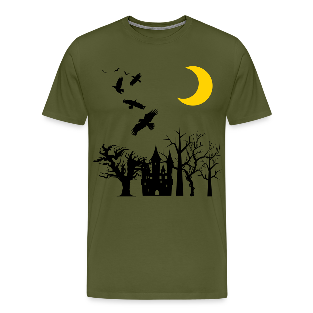 Halloween night - olive green